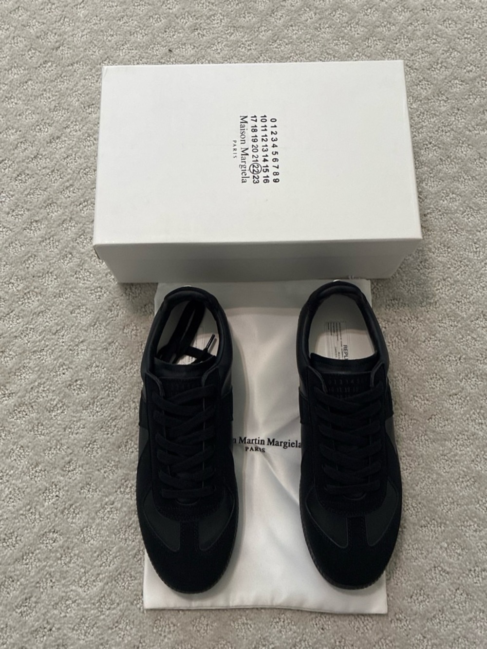 Madison Men’s Black Suede & Leather Lace-Up Sneakers